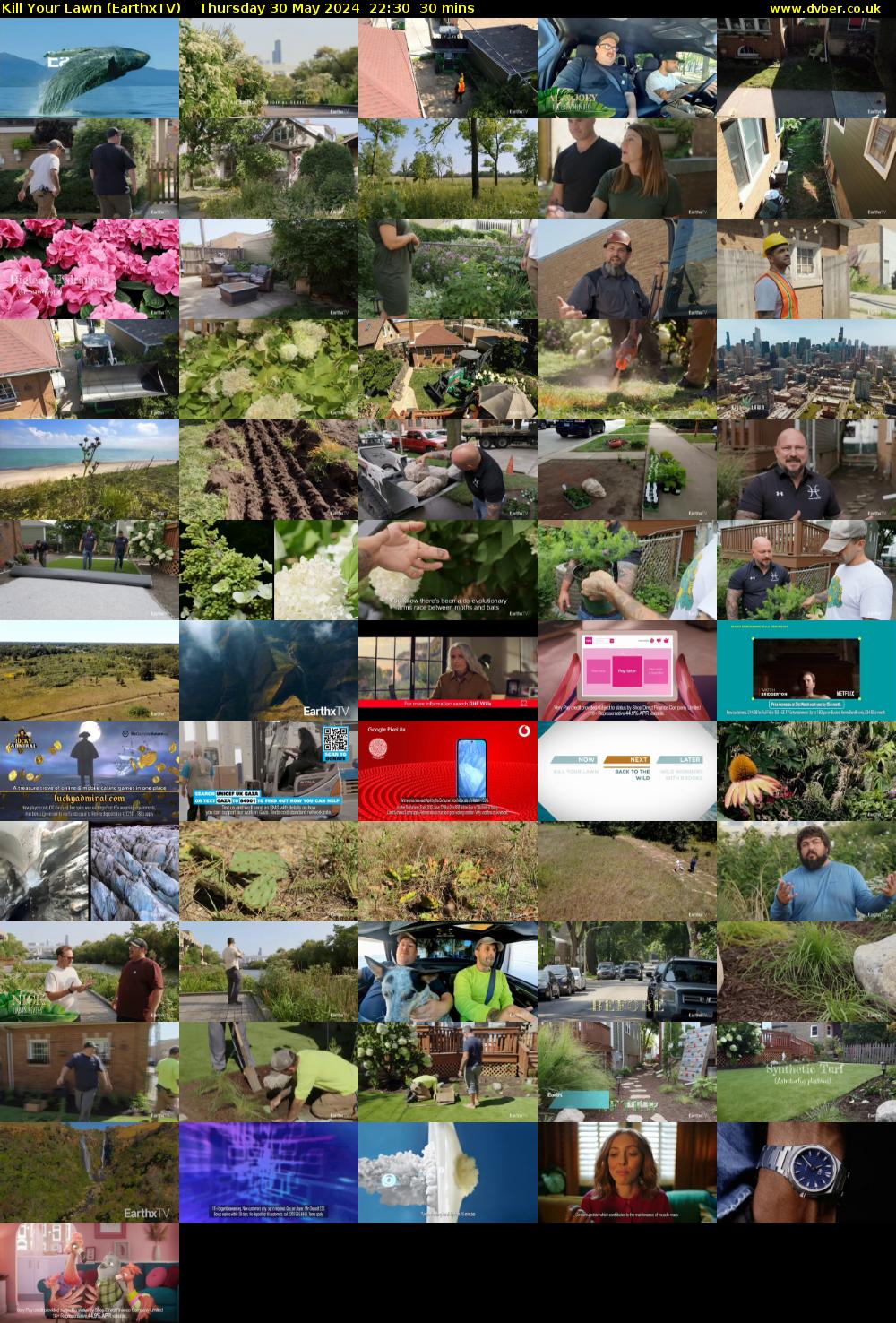Kill Your Lawn (EarthxTV) Thursday 30 May 2024 22:30 - 23:00