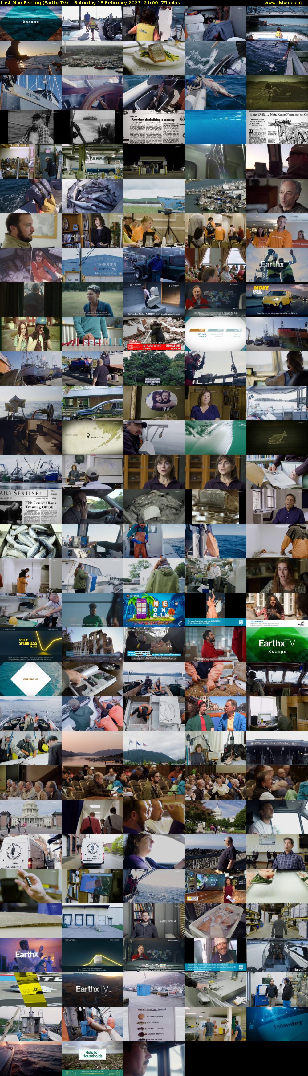 Last Man Fishing (EarthxTV) Saturday 18 February 2023 21:00 - 22:15