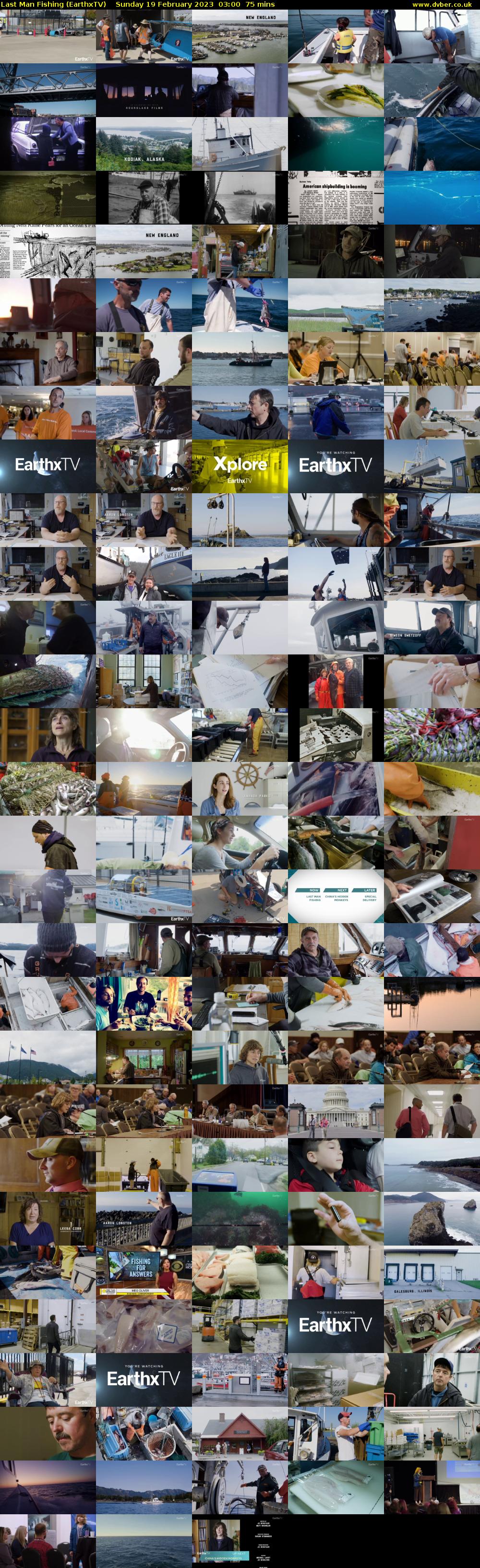 Last Man Fishing (EarthxTV) Sunday 19 February 2023 03:00 - 04:15