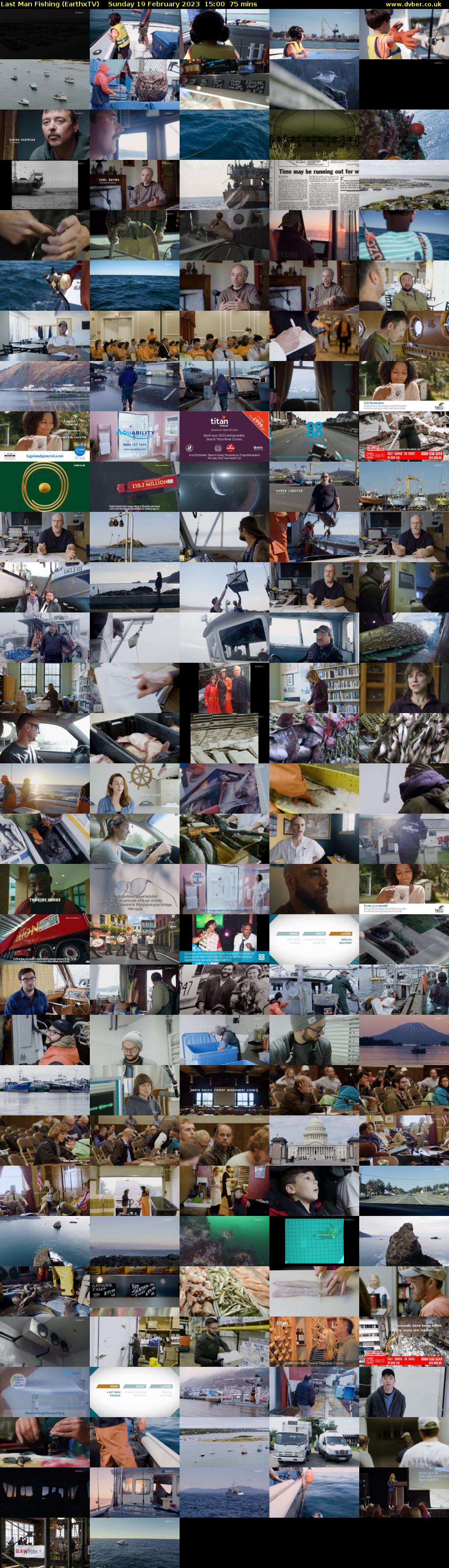 Last Man Fishing (EarthxTV) Sunday 19 February 2023 15:00 - 16:15