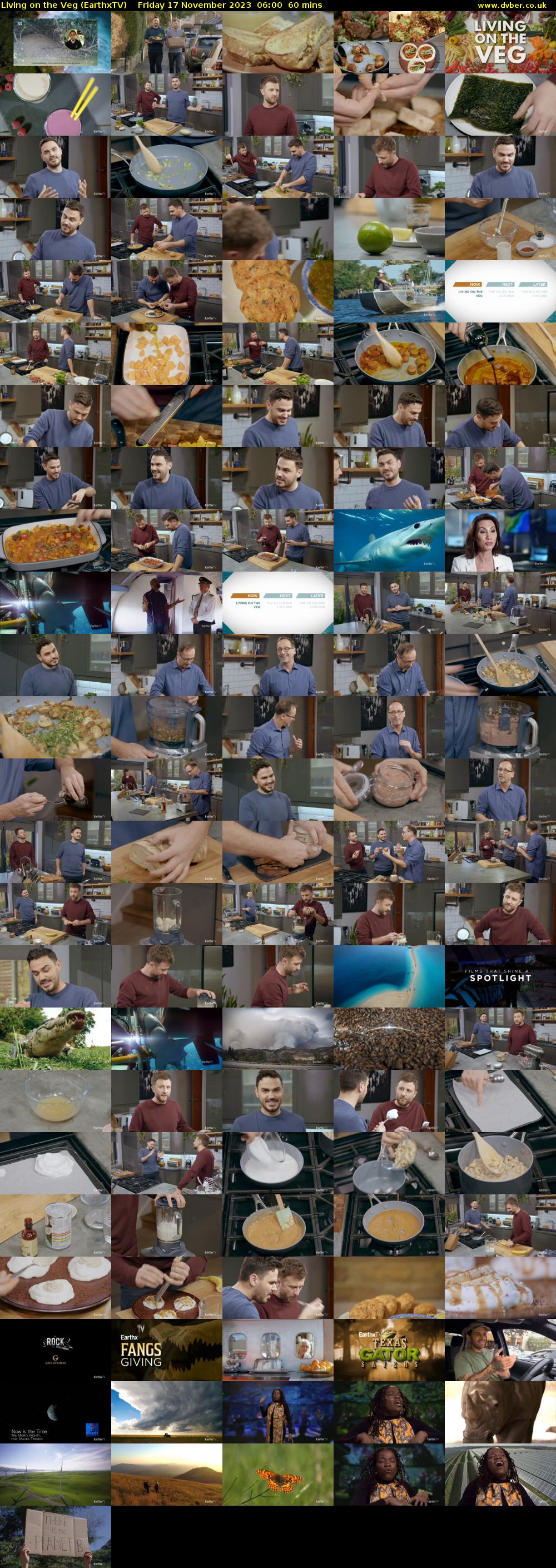 Living on the Veg (EarthxTV) Friday 17 November 2023 06:00 - 07:00