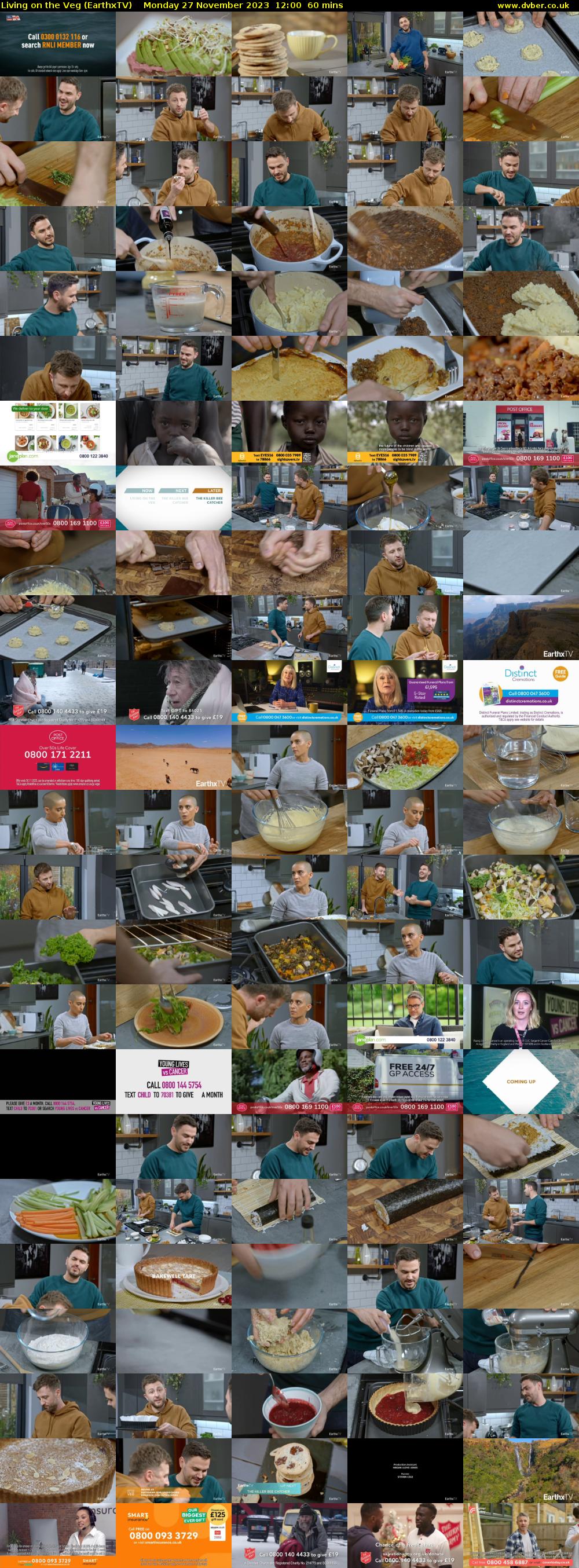 Living on the Veg (EarthxTV) Monday 27 November 2023 12:00 - 13:00