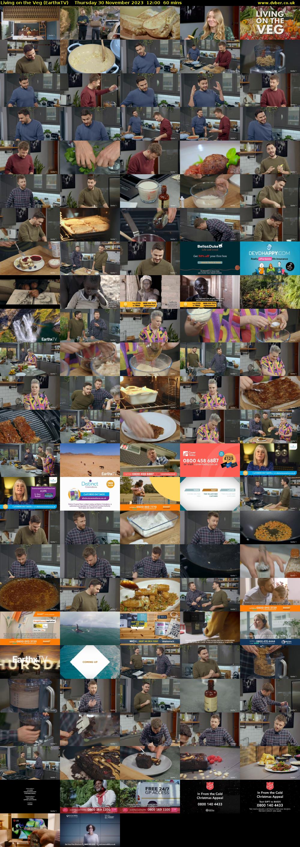 Living on the Veg (EarthxTV) Thursday 30 November 2023 12:00 - 13:00