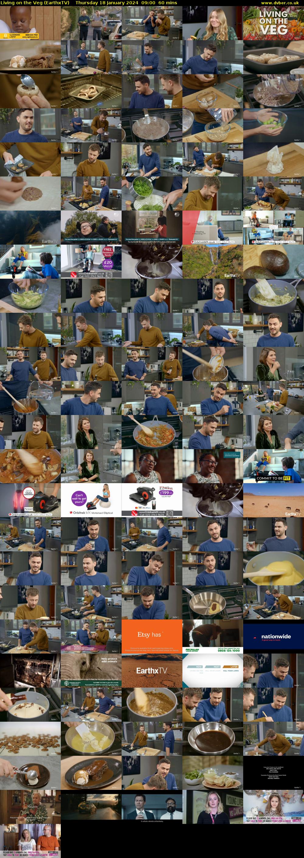 Living on the Veg (EarthxTV) Thursday 18 January 2024 09:00 - 10:00