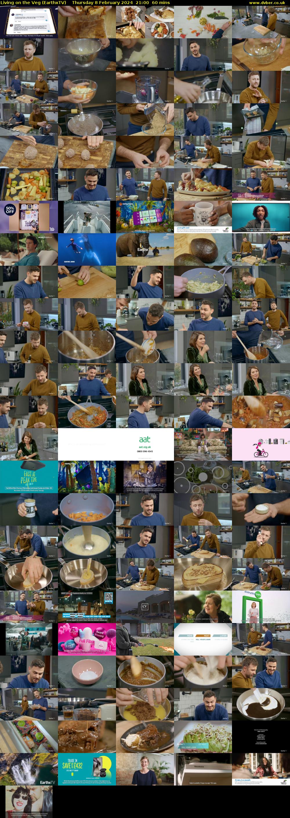 Living on the Veg (EarthxTV) Thursday 8 February 2024 21:00 - 22:00