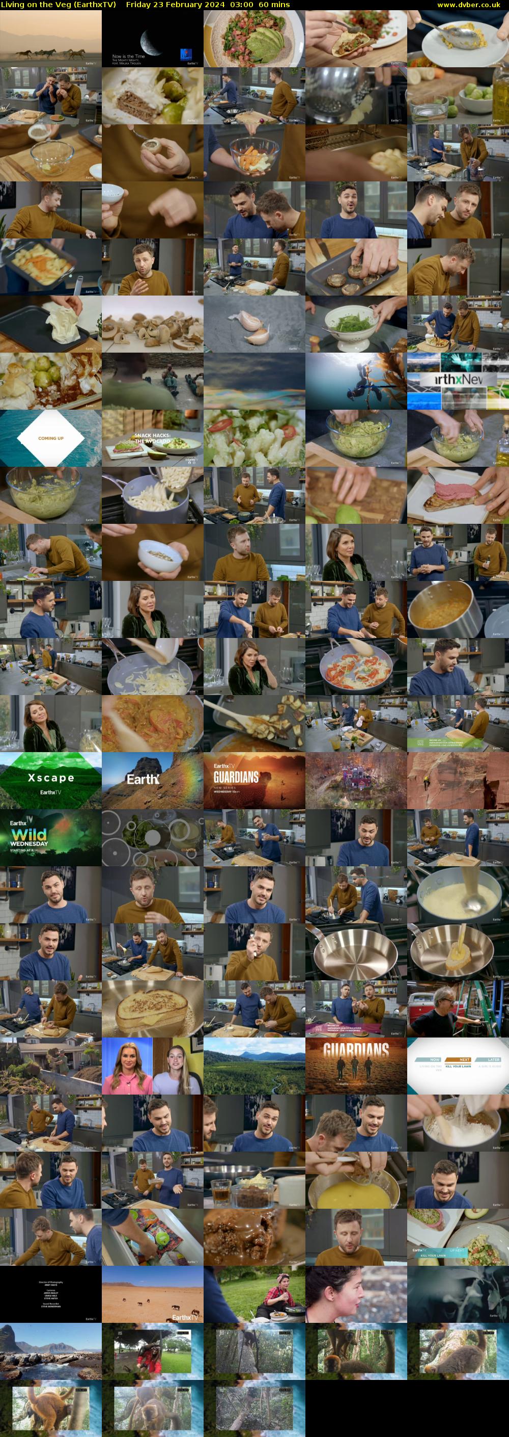 Living on the Veg (EarthxTV) Friday 23 February 2024 03:00 - 04:00