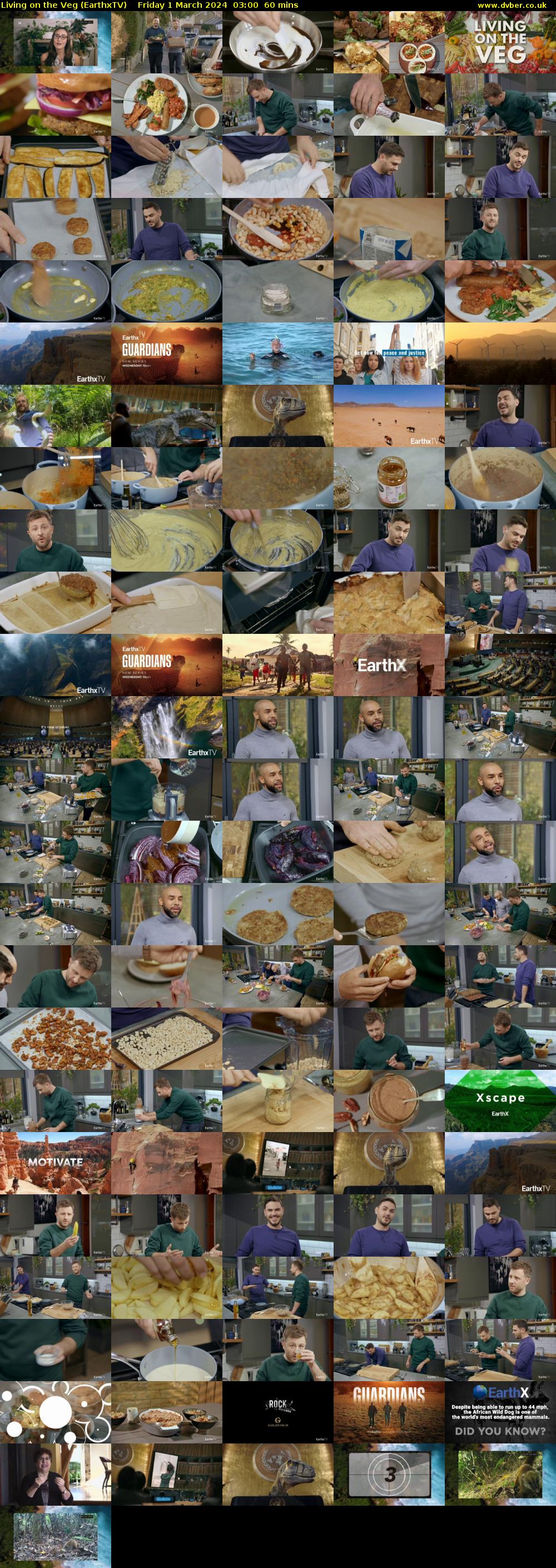 Living on the Veg (EarthxTV) Friday 1 March 2024 03:00 - 04:00