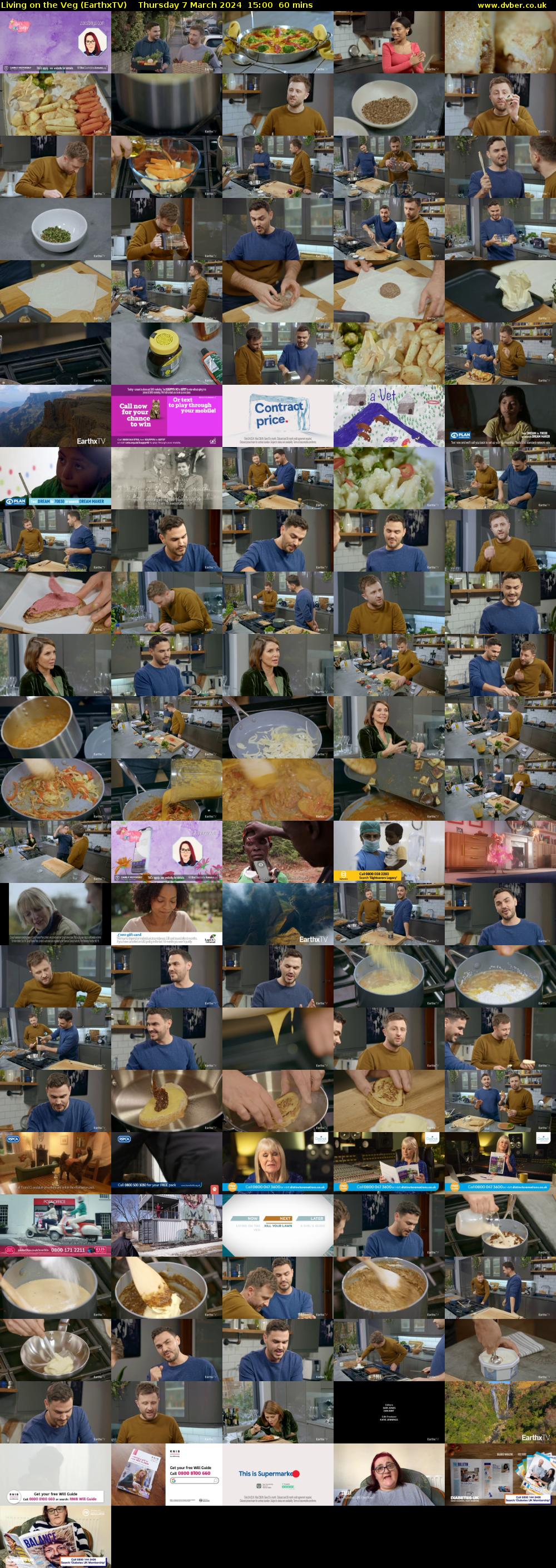 Living on the Veg (EarthxTV) Thursday 7 March 2024 15:00 - 16:00
