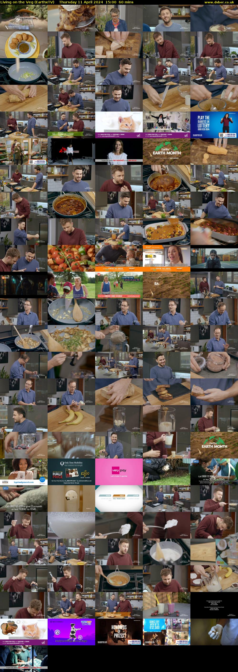 Living on the Veg (EarthxTV) Thursday 11 April 2024 15:00 - 16:00