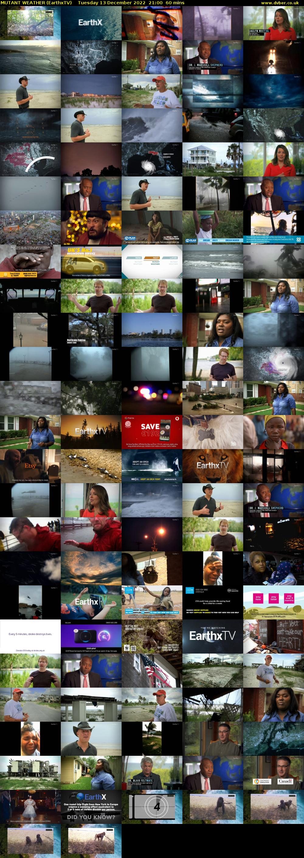 MUTANT WEATHER (EarthxTV) Tuesday 13 December 2022 21:00 - 22:00