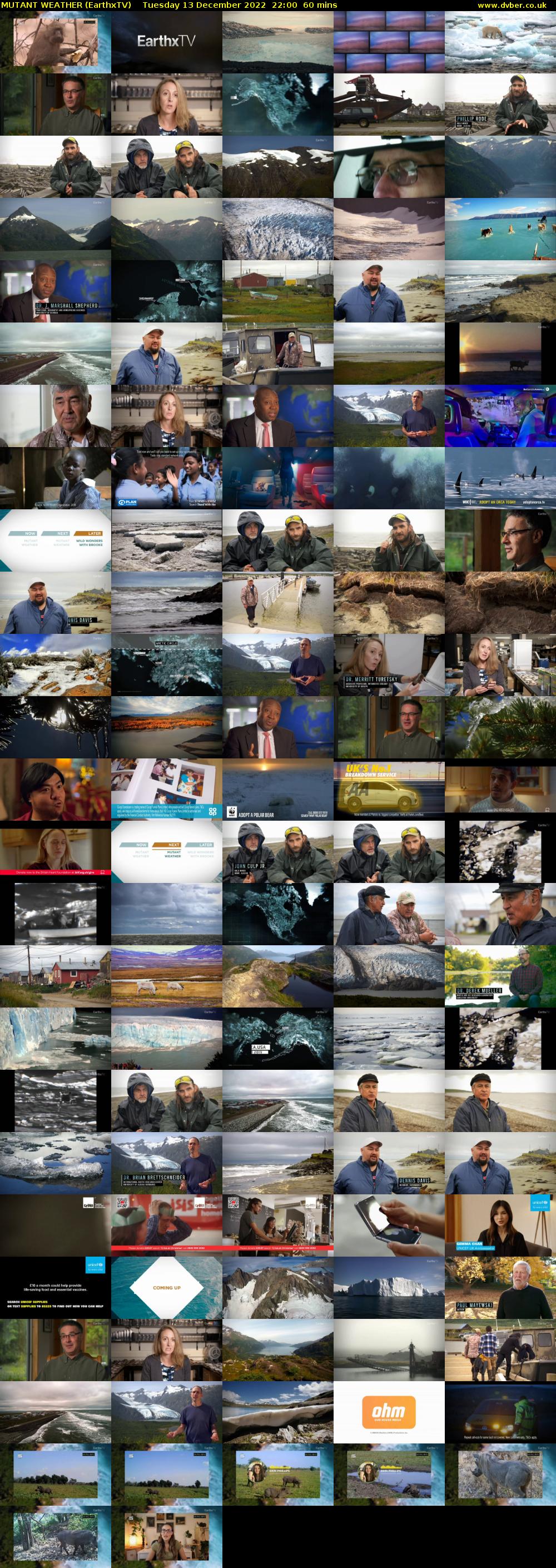 MUTANT WEATHER (EarthxTV) Tuesday 13 December 2022 22:00 - 23:00