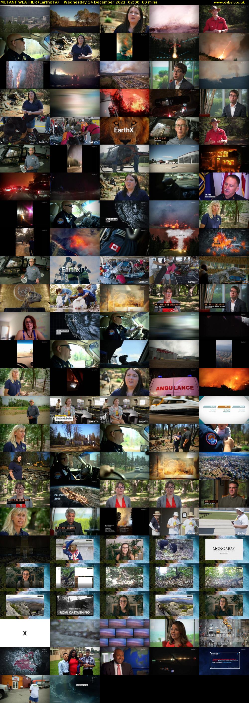 MUTANT WEATHER (EarthxTV) Wednesday 14 December 2022 02:00 - 03:00