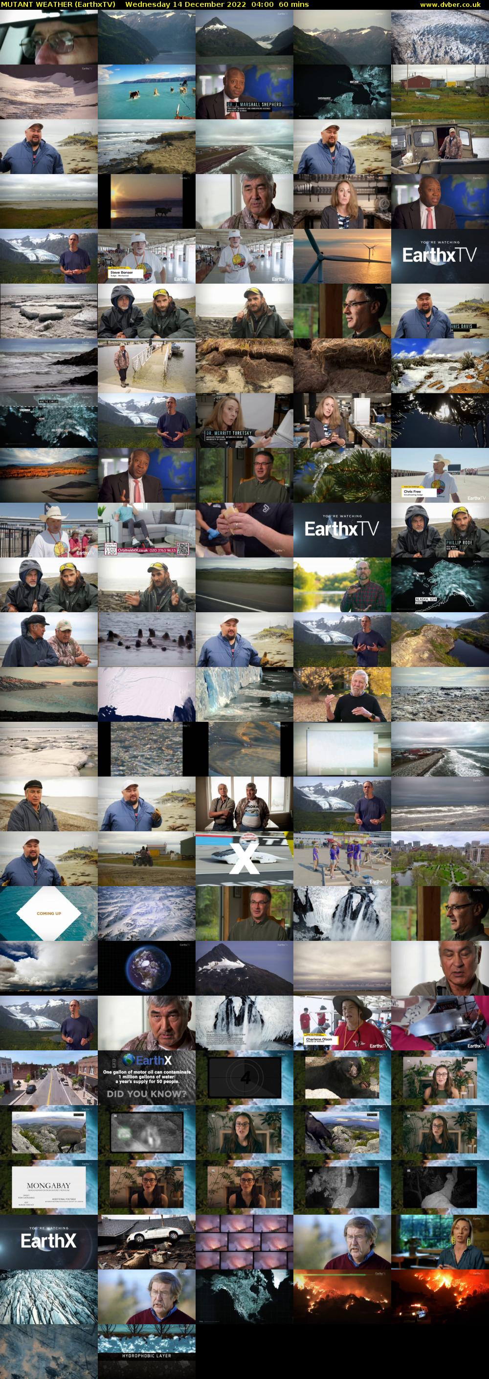 MUTANT WEATHER (EarthxTV) Wednesday 14 December 2022 04:00 - 05:00