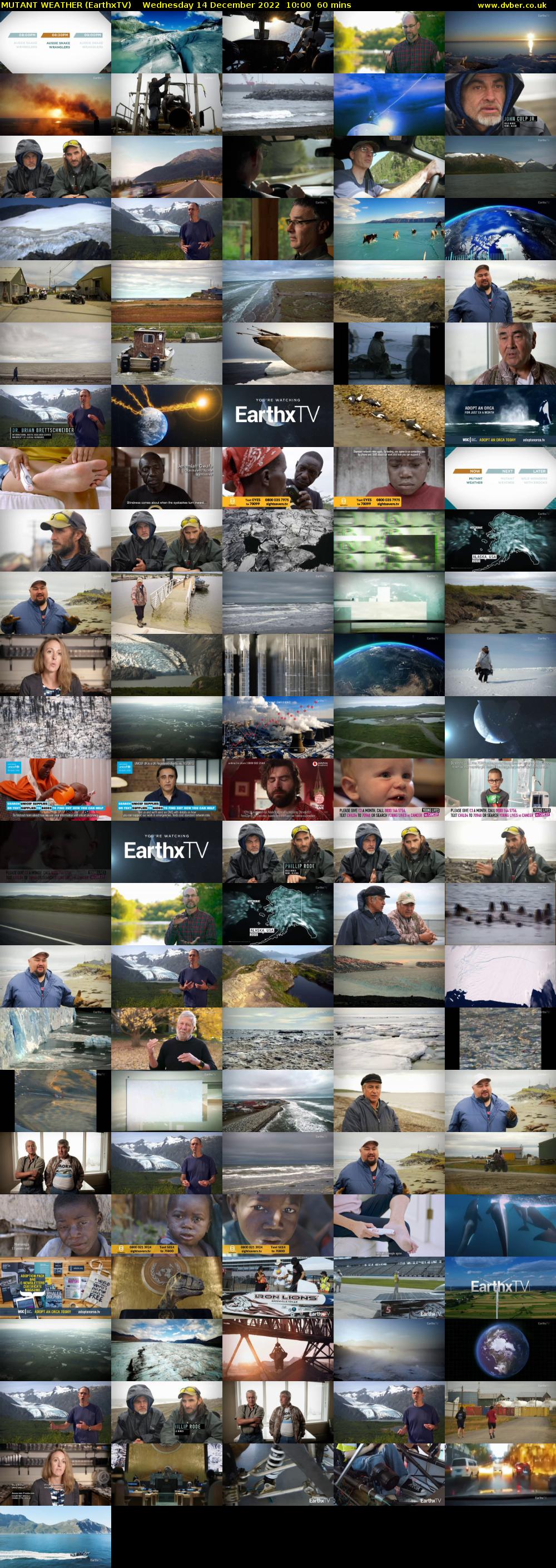 MUTANT WEATHER (EarthxTV) Wednesday 14 December 2022 10:00 - 11:00