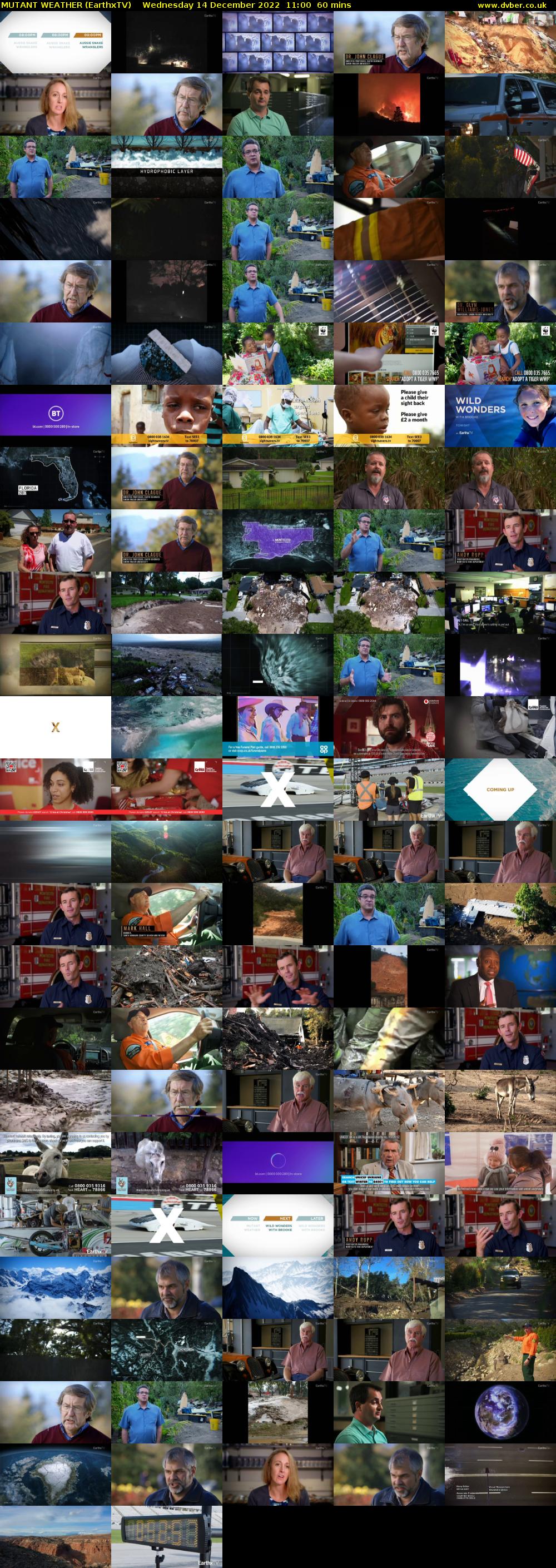MUTANT WEATHER (EarthxTV) Wednesday 14 December 2022 11:00 - 12:00