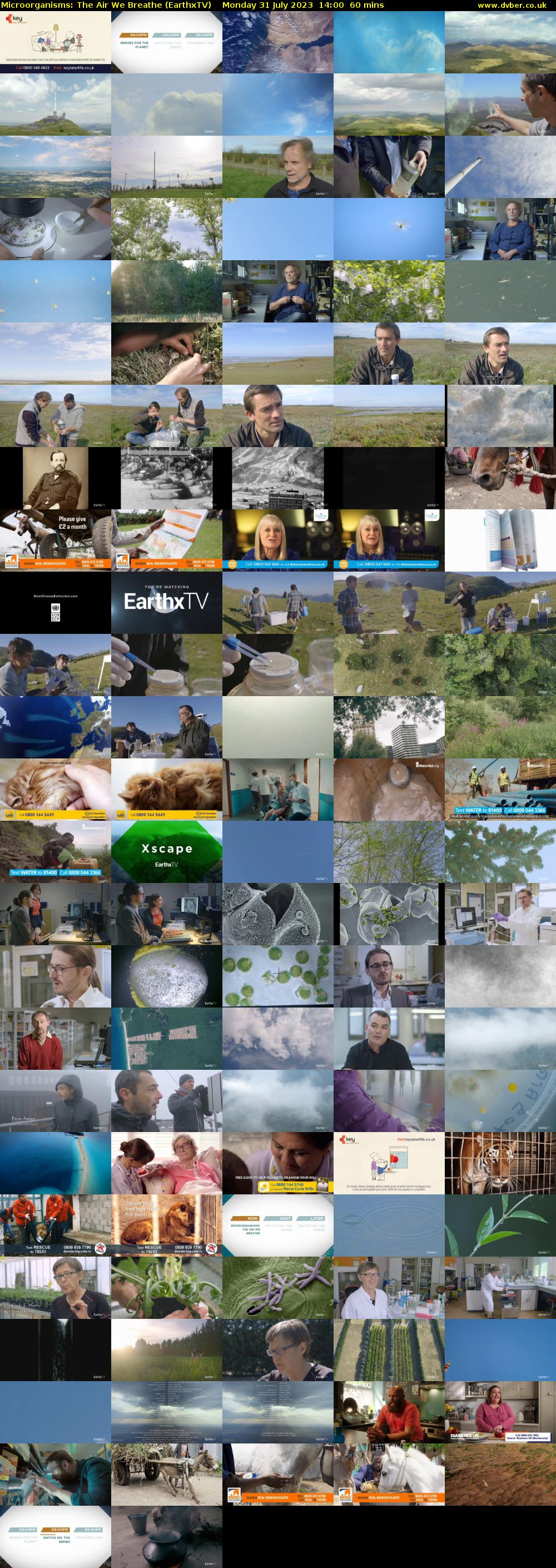 Microorganisms: The Air We Breathe (EarthxTV) Monday 31 July 2023 14:00 - 15:00
