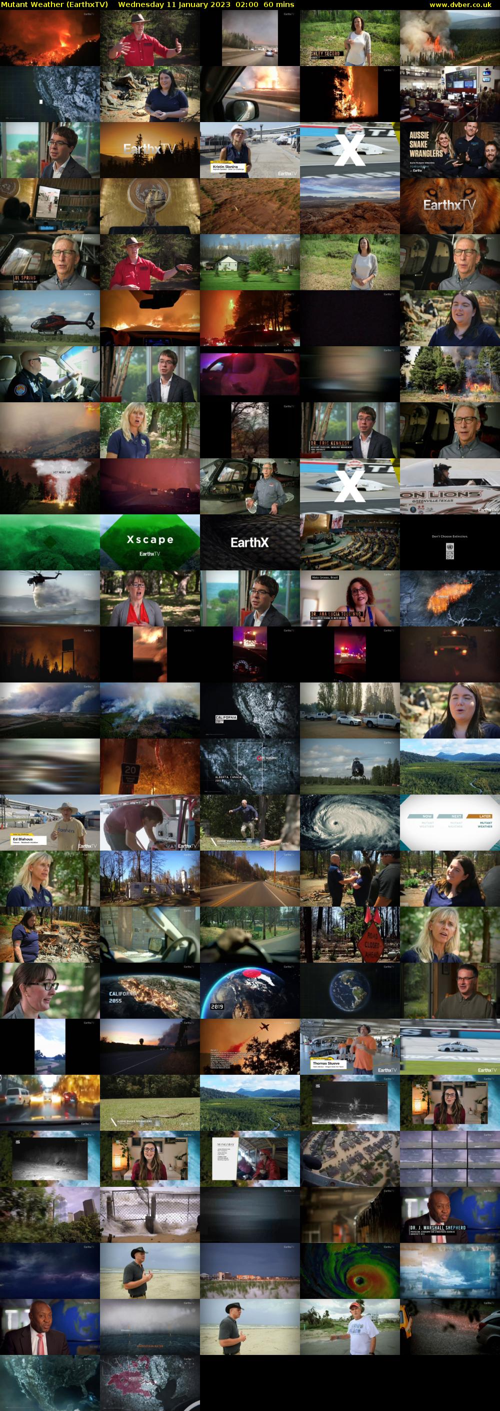 Mutant Weather (EarthxTV) Wednesday 11 January 2023 02:00 - 03:00