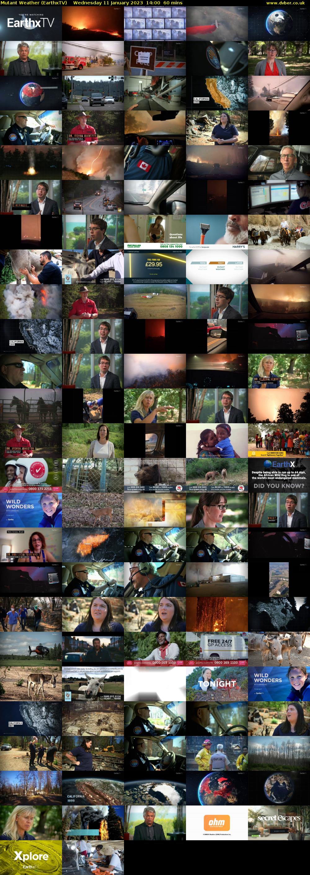 Mutant Weather (EarthxTV) Wednesday 11 January 2023 14:00 - 15:00