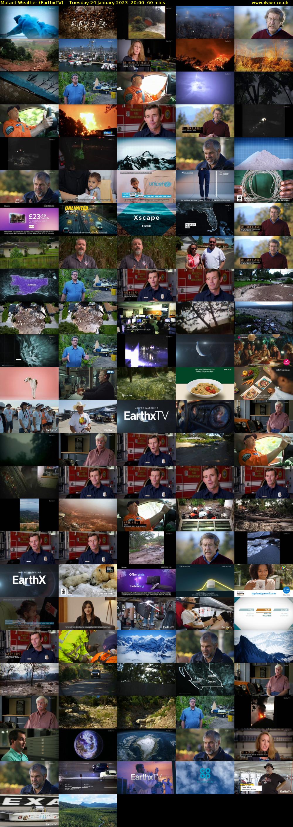 Mutant Weather (EarthxTV) Tuesday 24 January 2023 20:00 - 21:00