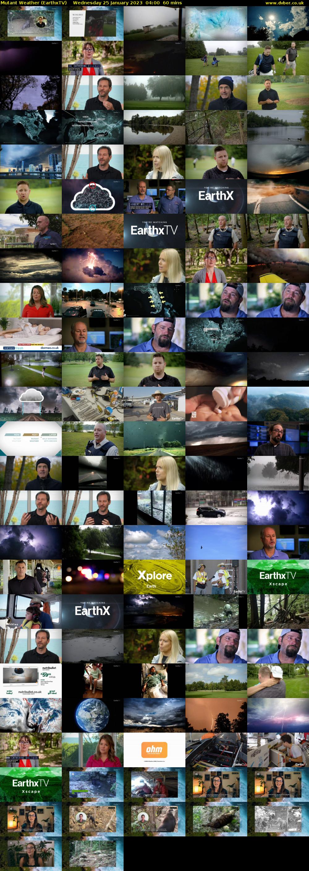 Mutant Weather (EarthxTV) Wednesday 25 January 2023 04:00 - 05:00