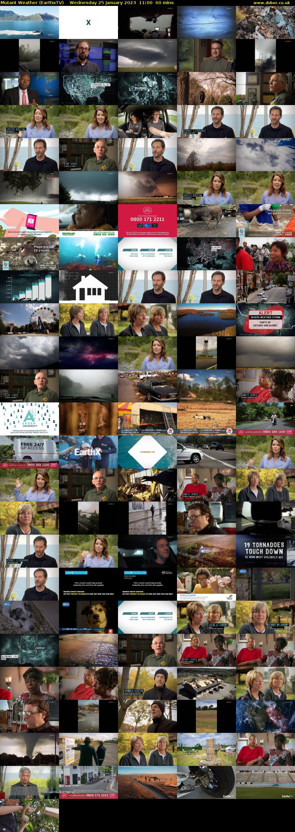 Mutant Weather (EarthxTV) Wednesday 25 January 2023 11:00 - 12:00