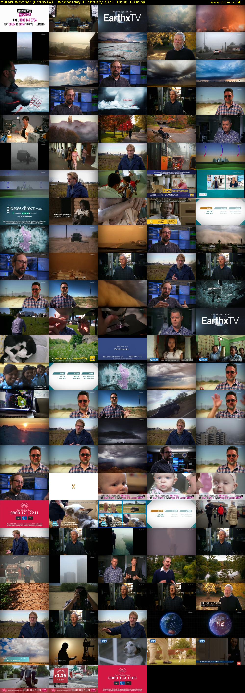 Mutant Weather (EarthxTV) Wednesday 8 February 2023 10:00 - 11:00