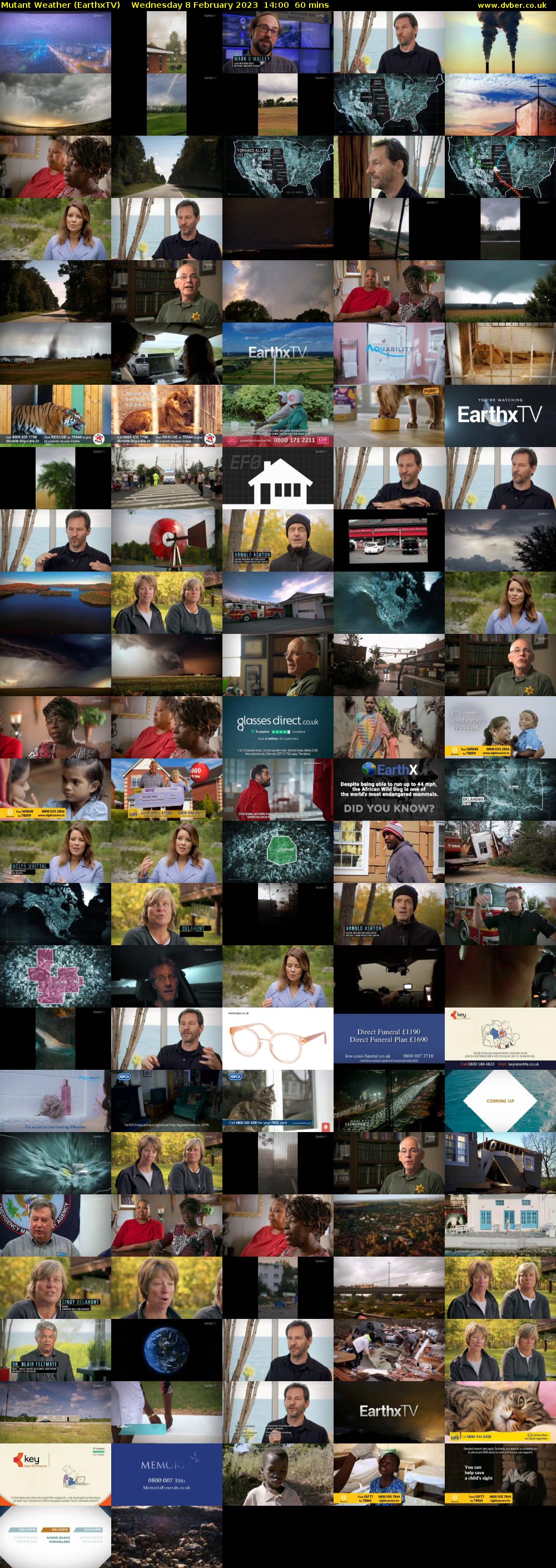 Mutant Weather (EarthxTV) Wednesday 8 February 2023 14:00 - 15:00