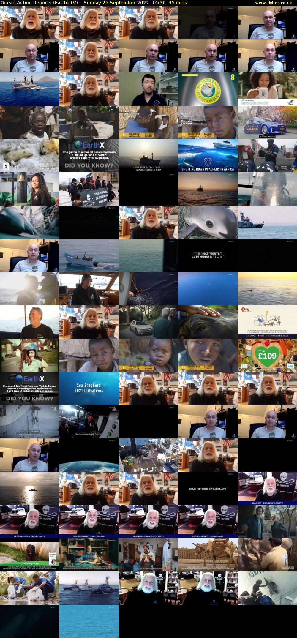 Ocean Action Reports (EarthxTV) Sunday 25 September 2022 14:30 - 15:15