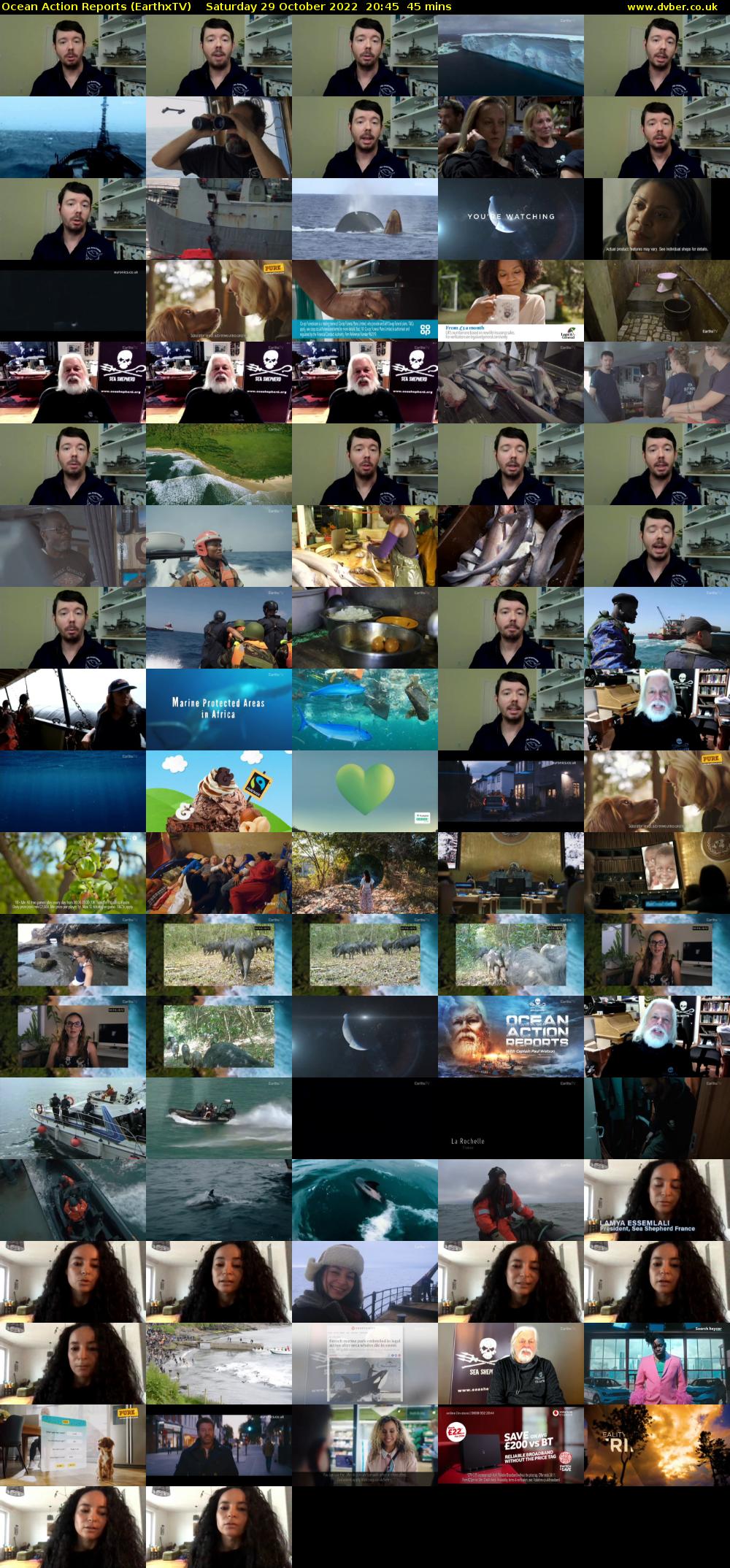Ocean Action Reports (EarthxTV) Saturday 29 October 2022 20:45 - 21:30