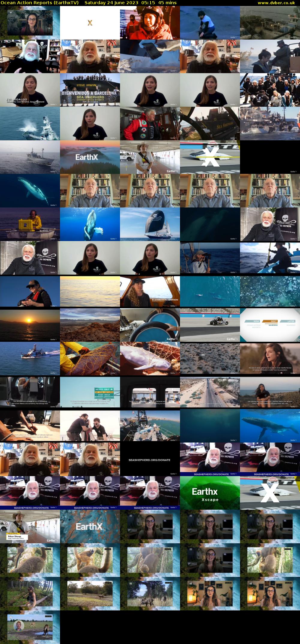 Ocean Action Reports (EarthxTV) Saturday 24 June 2023 05:15 - 06:00