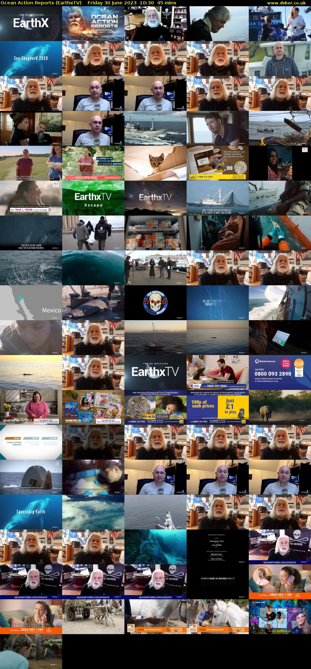 Ocean Action Reports (EarthxTV) Friday 30 June 2023 10:30 - 11:15