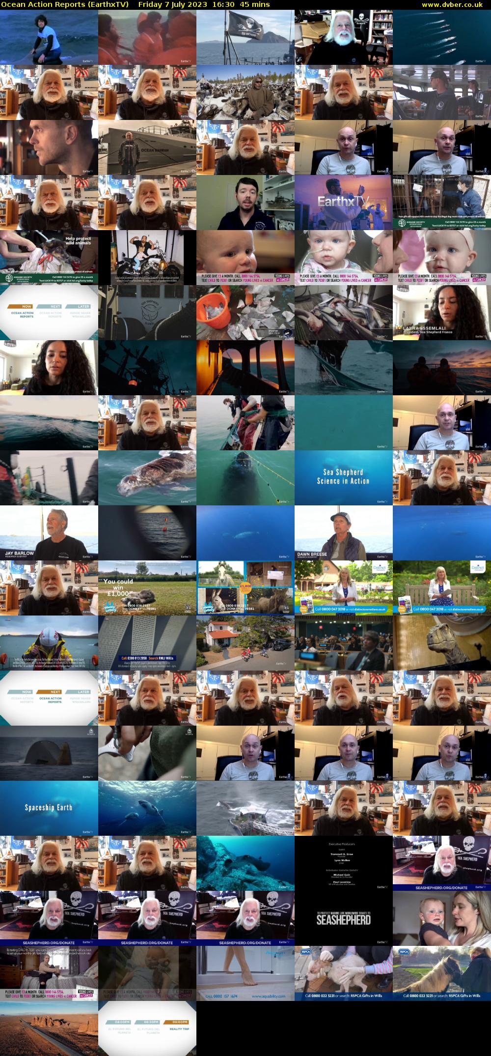 Ocean Action Reports (EarthxTV) Friday 7 July 2023 16:30 - 17:15