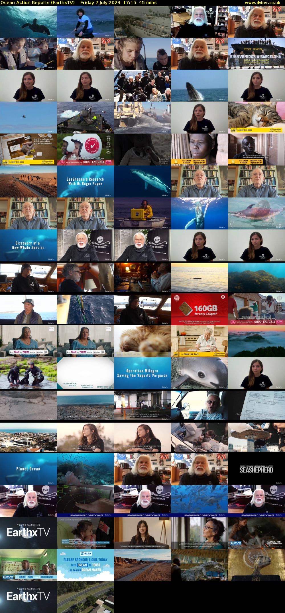 Ocean Action Reports (EarthxTV) Friday 7 July 2023 17:15 - 18:00