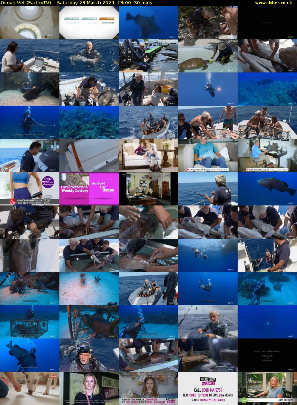 Ocean Vet (EarthxTV) Saturday 23 March 2024 13:00 - 13:30