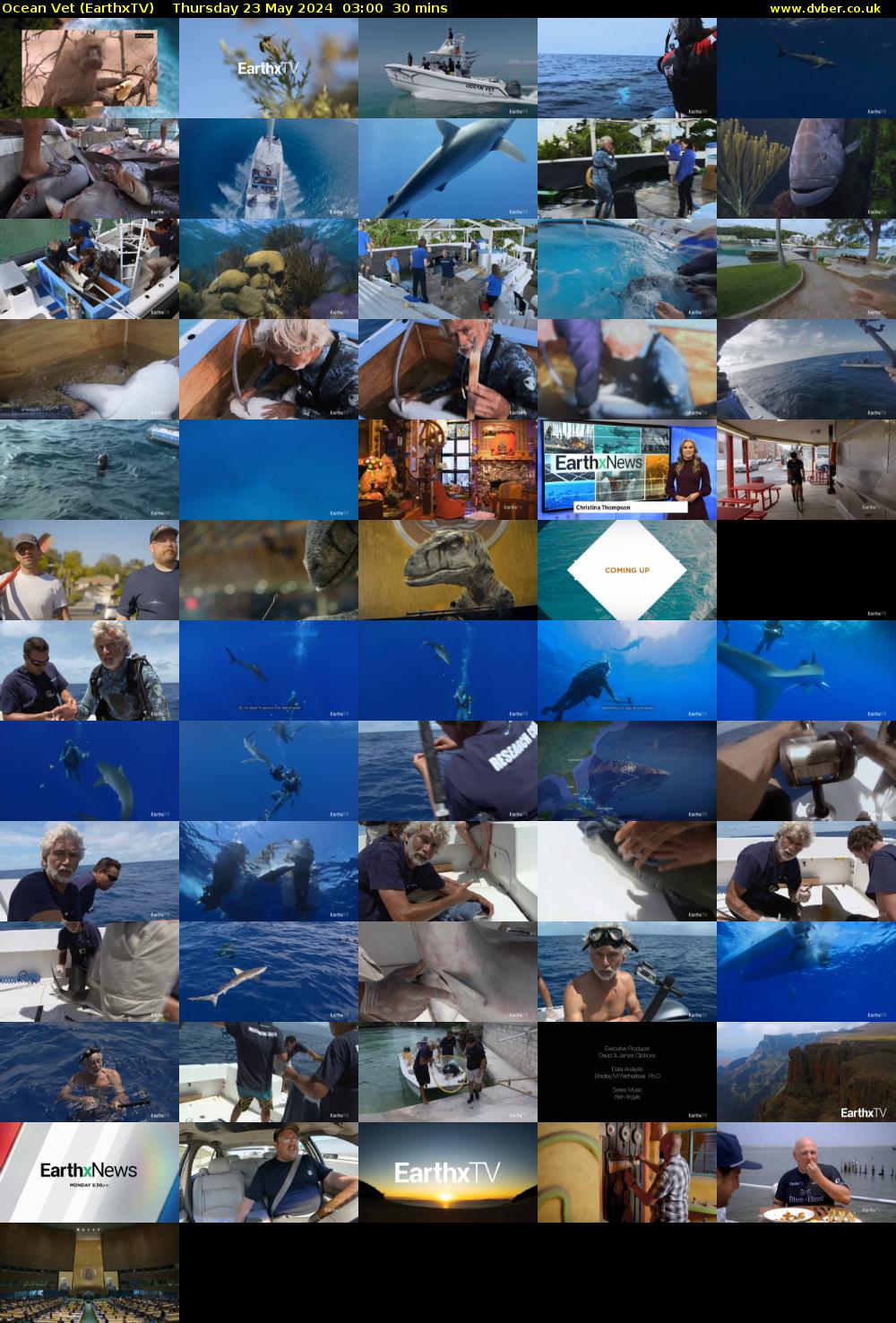 Ocean Vet (EarthxTV) Thursday 23 May 2024 03:00 - 03:30