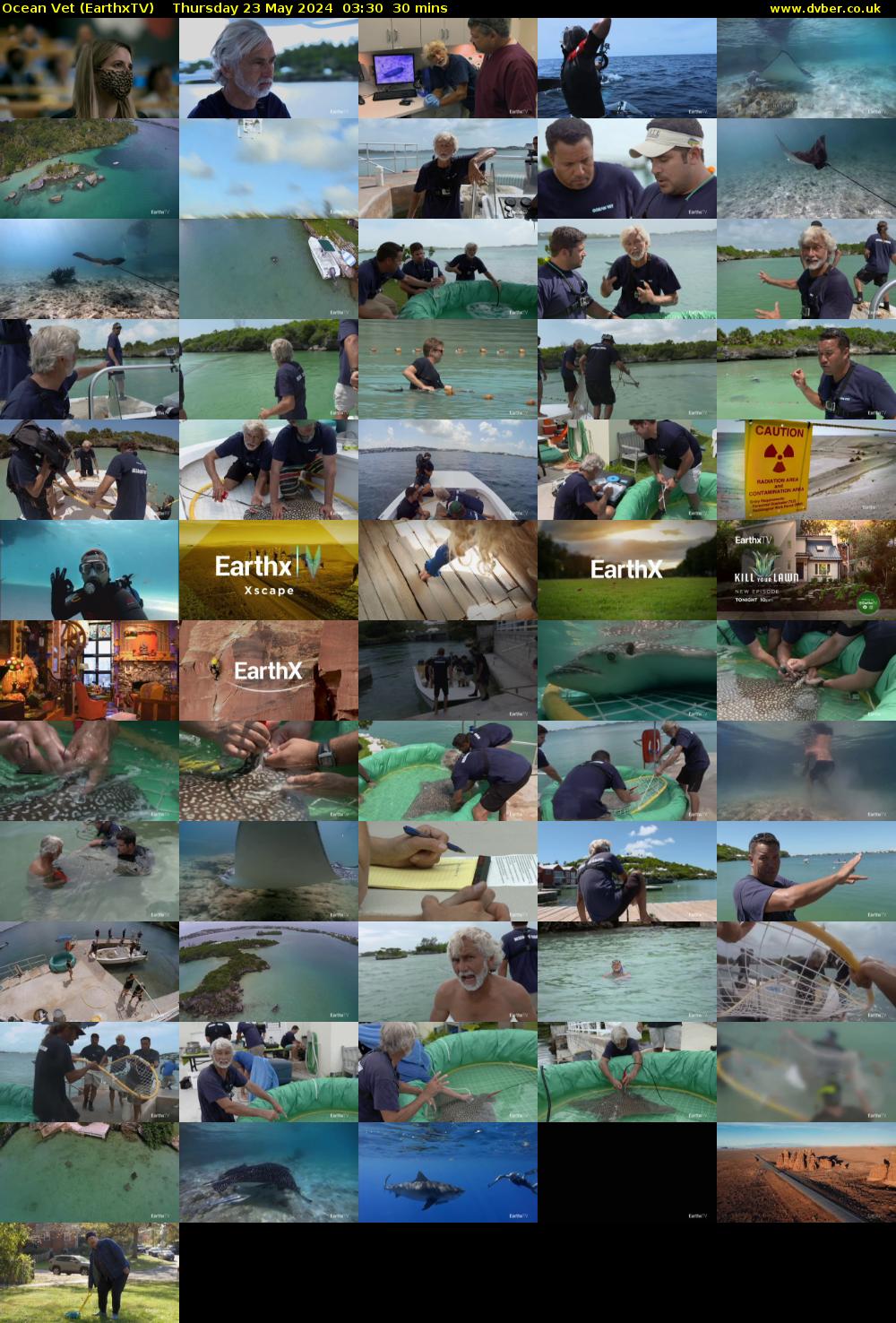 Ocean Vet (EarthxTV) Thursday 23 May 2024 03:30 - 04:00