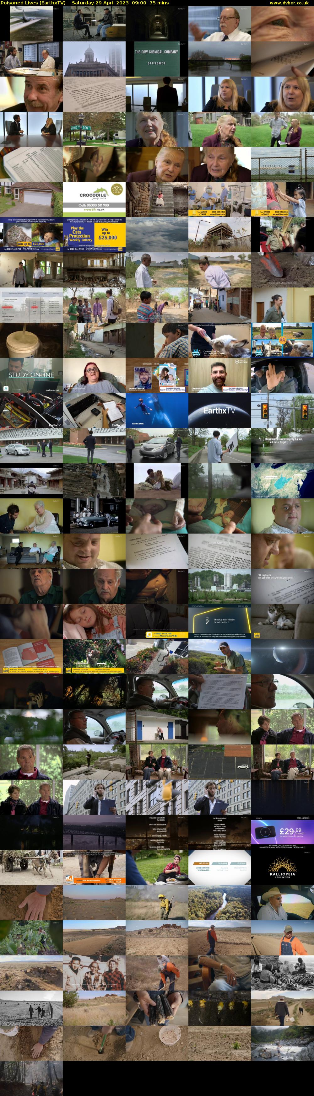 Poisoned Lives (EarthxTV) Saturday 29 April 2023 09:00 - 10:15