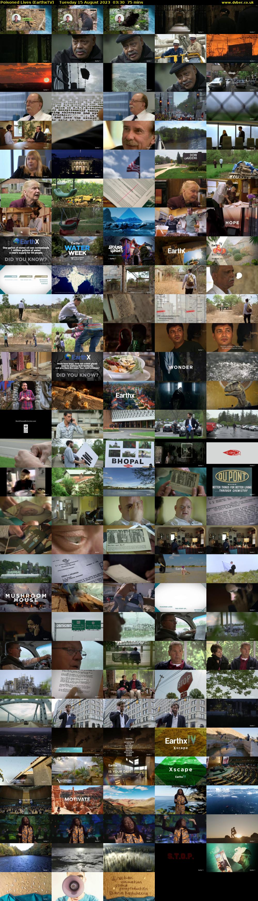 Poisoned Lives (EarthxTV) Tuesday 15 August 2023 03:30 - 04:45