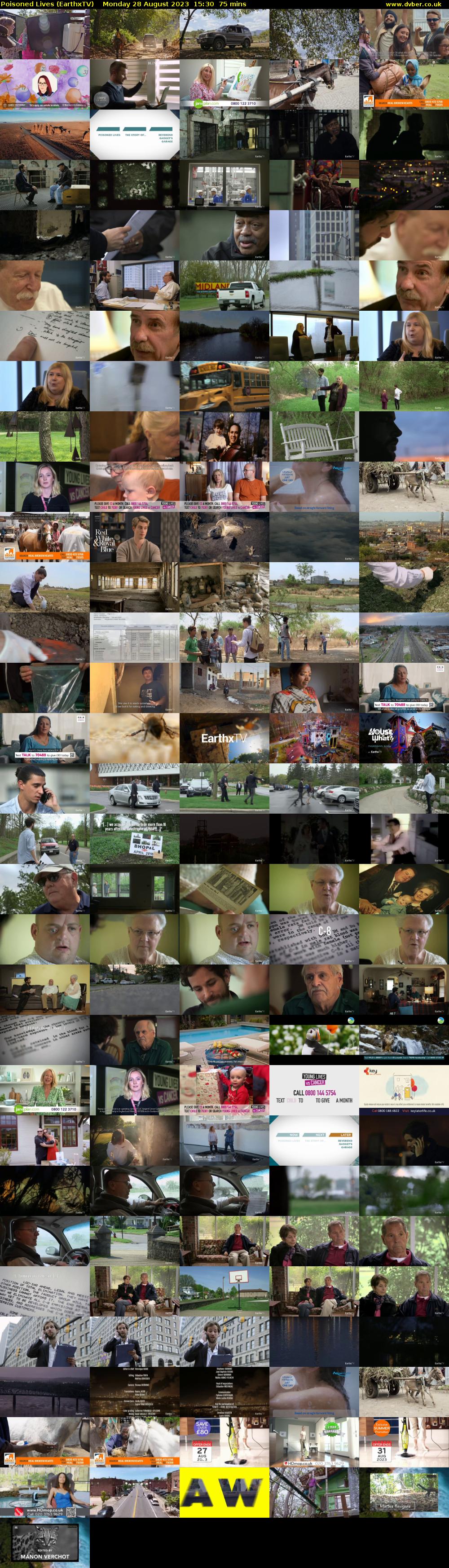 Poisoned Lives (EarthxTV) Monday 28 August 2023 15:30 - 16:45