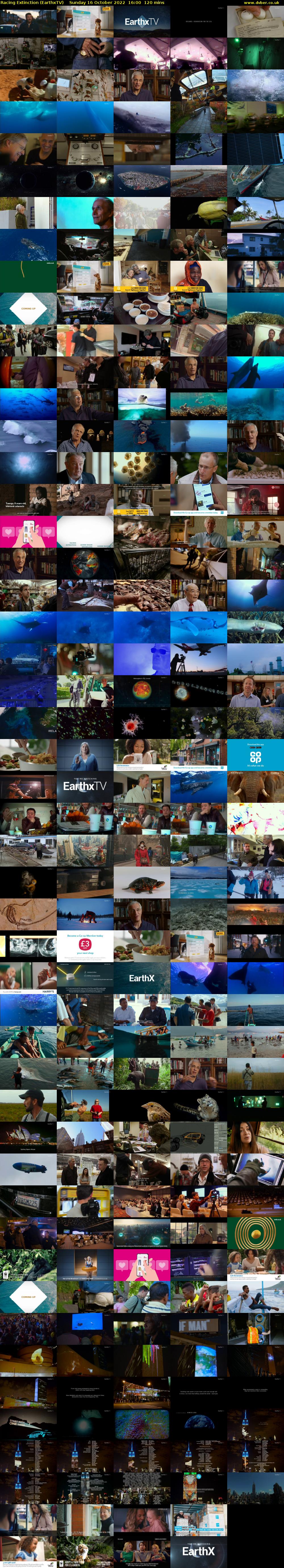 Racing Extinction (EarthxTV) Sunday 16 October 2022 16:00 - 18:00