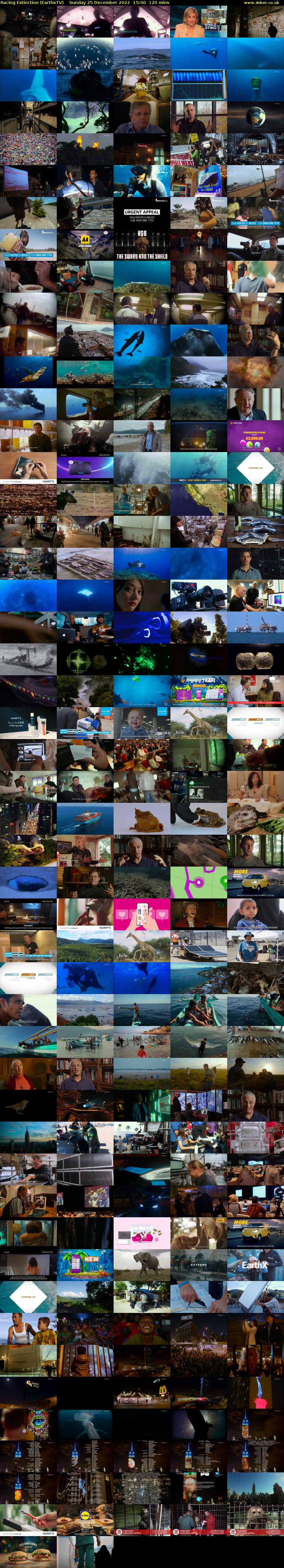 Racing Extinction (EarthxTV) Sunday 25 December 2022 15:00 - 17:00