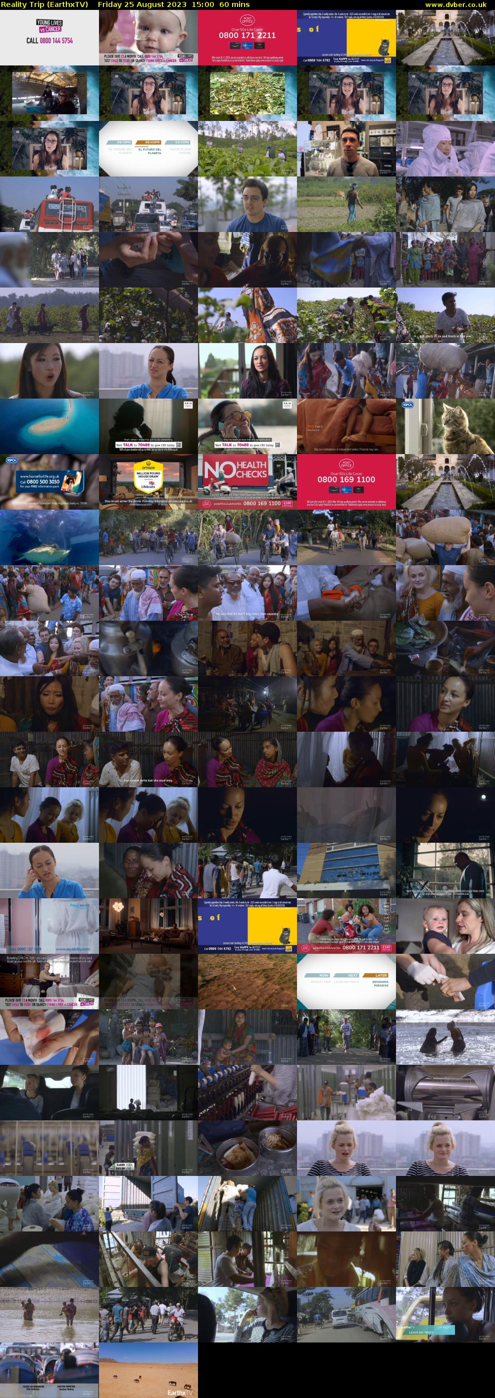 Reality Trip (EarthxTV) Friday 25 August 2023 15:00 - 16:00