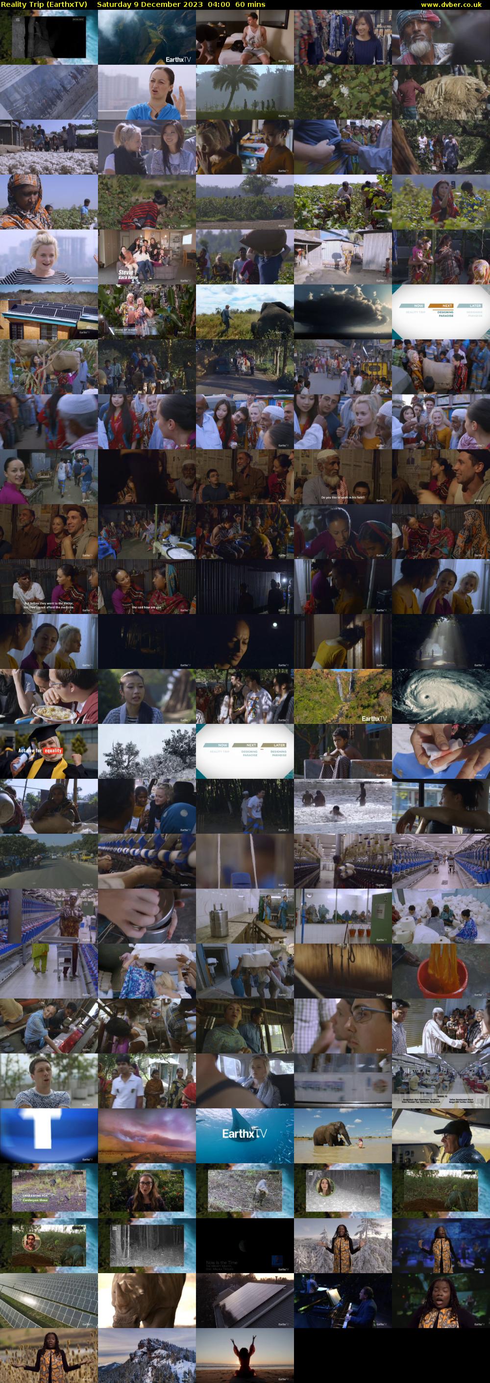 Reality Trip (EarthxTV) Saturday 9 December 2023 04:00 - 05:00