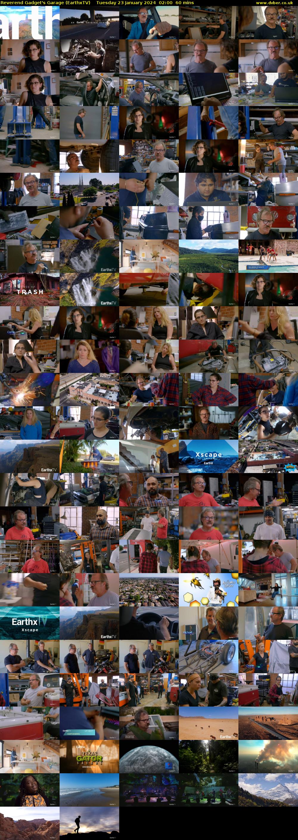 Reverend Gadget's Garage (EarthxTV) Tuesday 23 January 2024 02:00 - 03:00
