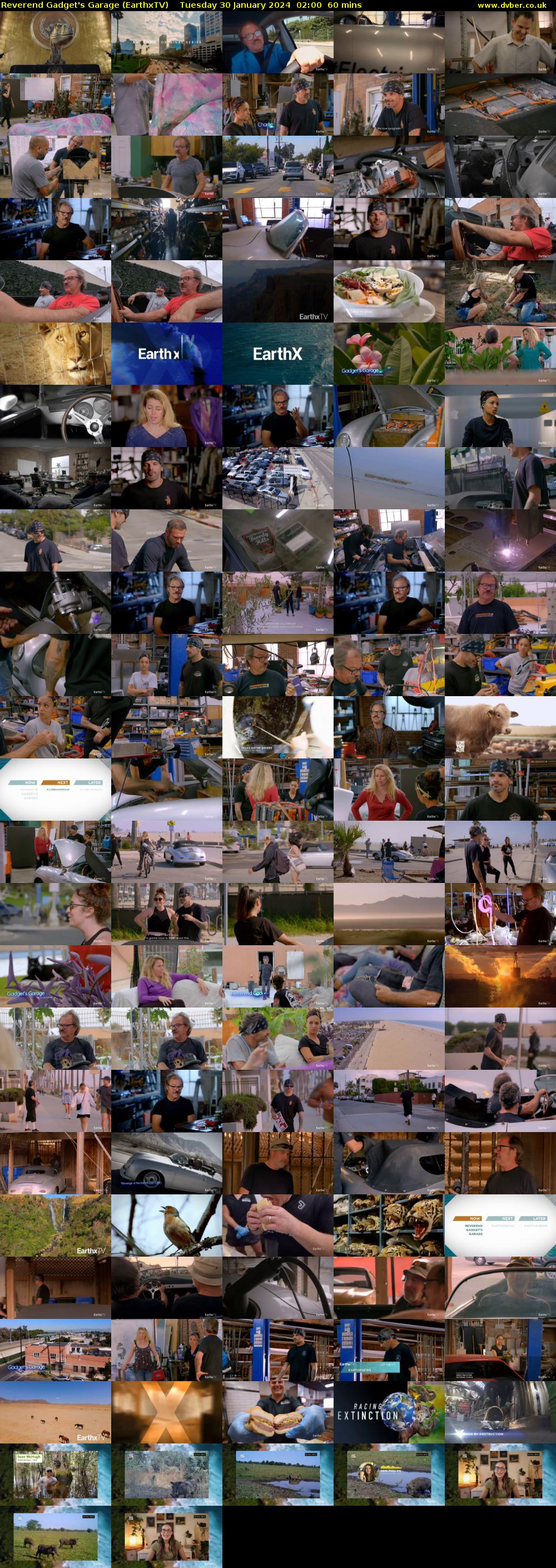 Reverend Gadget's Garage (EarthxTV) Tuesday 30 January 2024 02:00 - 03:00