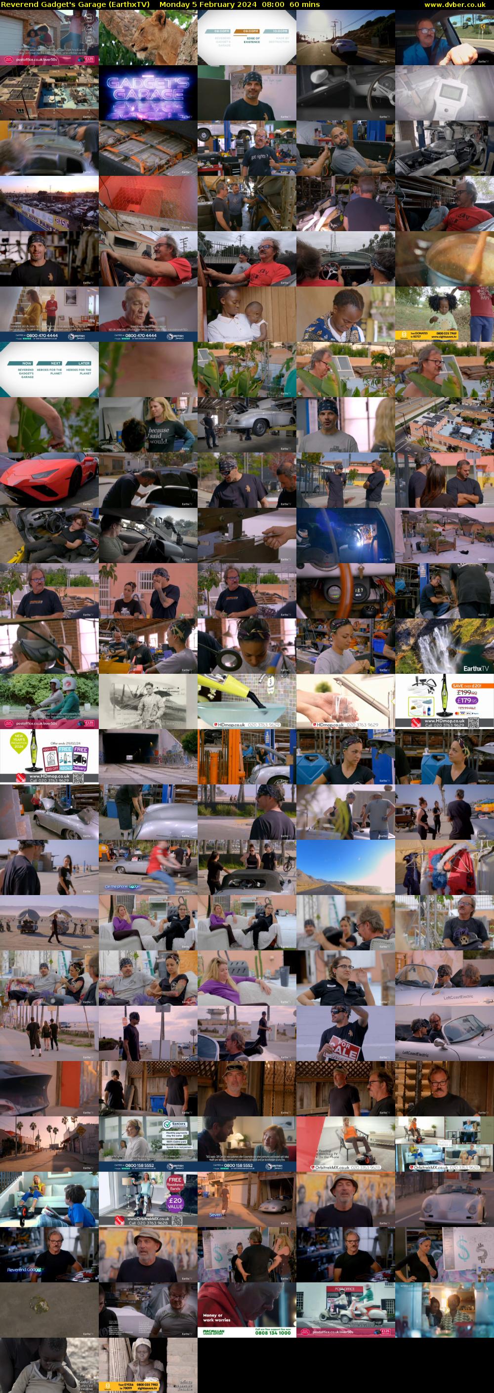 Reverend Gadget's Garage (EarthxTV) Monday 5 February 2024 08:00 - 09:00