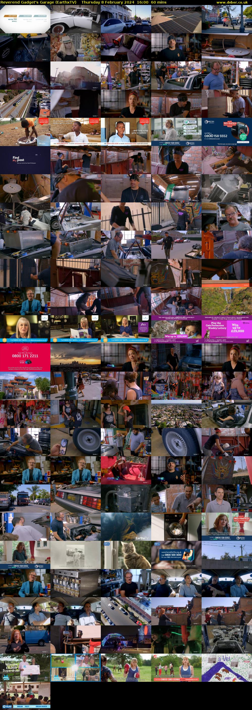 Reverend Gadget's Garage (EarthxTV) Thursday 8 February 2024 16:00 - 17:00