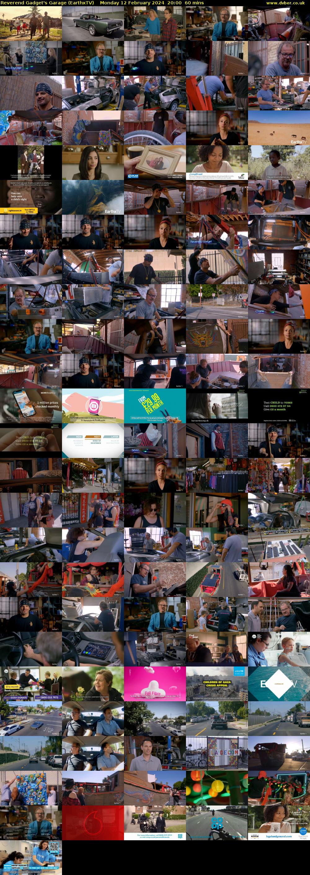 Reverend Gadget's Garage (EarthxTV) Monday 12 February 2024 20:00 - 21:00
