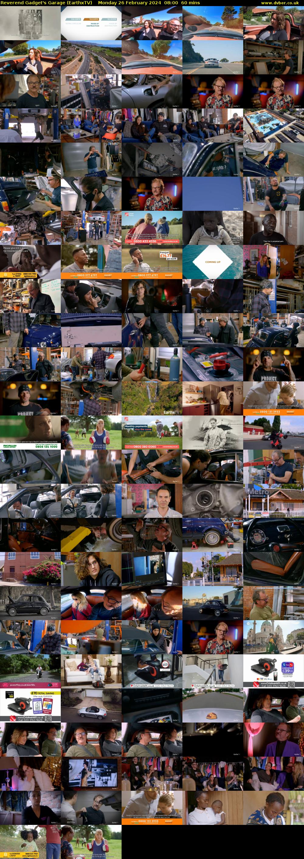 Reverend Gadget's Garage (EarthxTV) Monday 26 February 2024 08:00 - 09:00