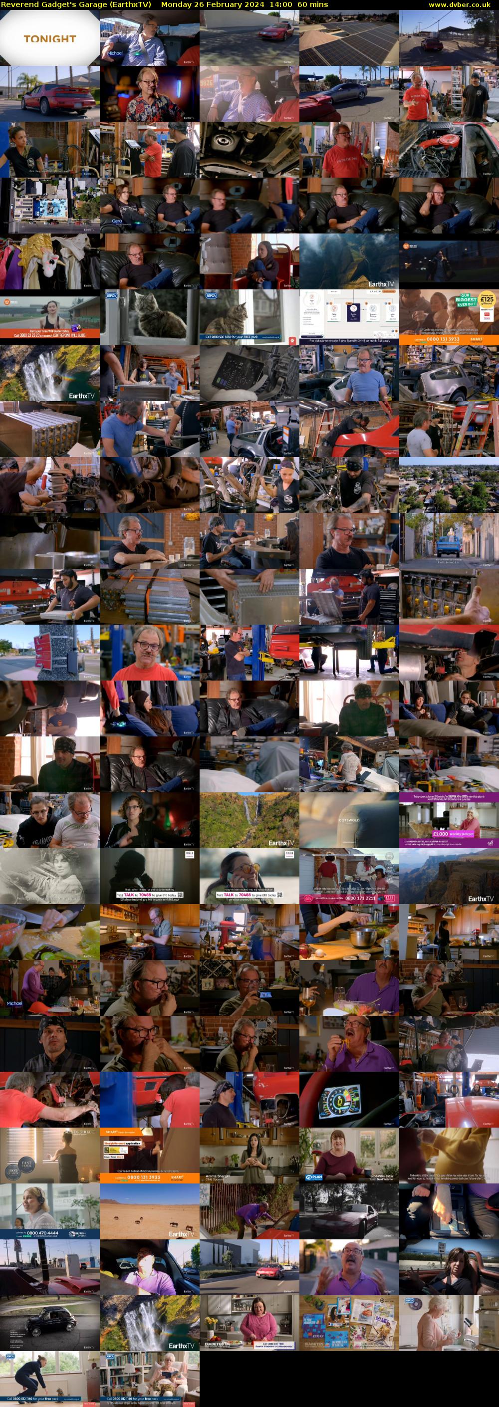Reverend Gadget's Garage (EarthxTV) Monday 26 February 2024 14:00 - 15:00